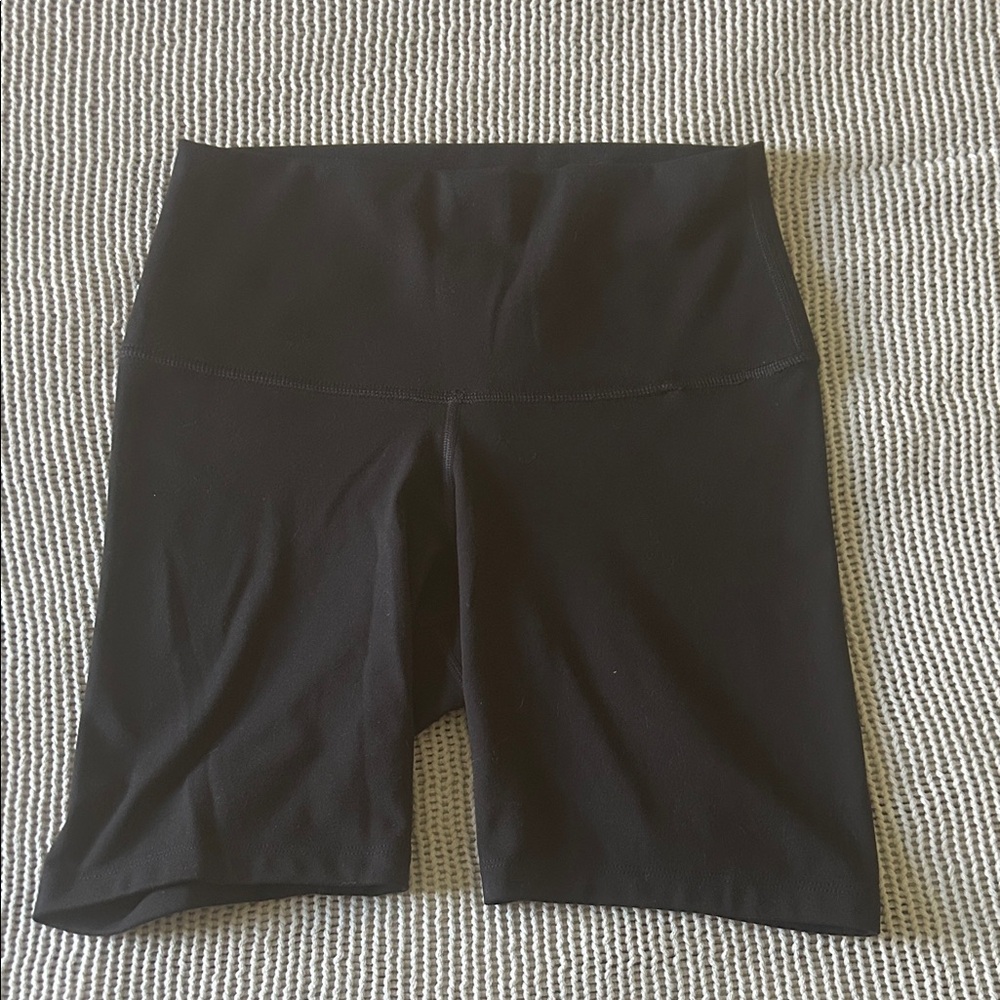 Nike Black High-Waist Bike Shorts